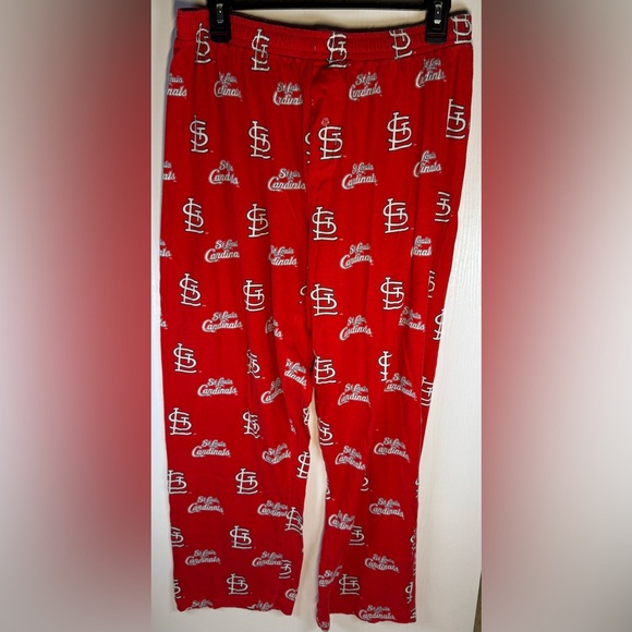 Men's STL Cardinals Red Flagship Concepts Sport Lounge PJ Pants - Size Large - Picture 1 of 7